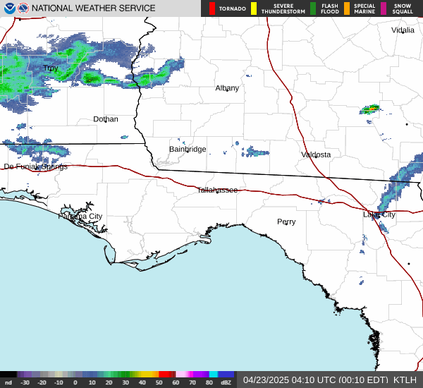 NWS Radar - Tallahassee