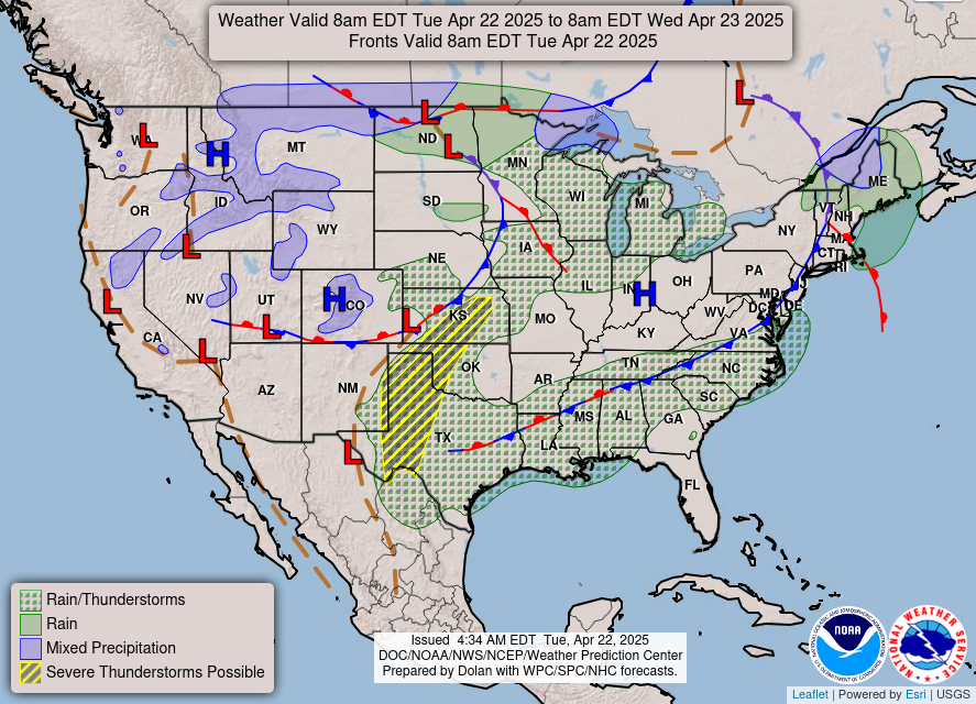 National Weather Outlook